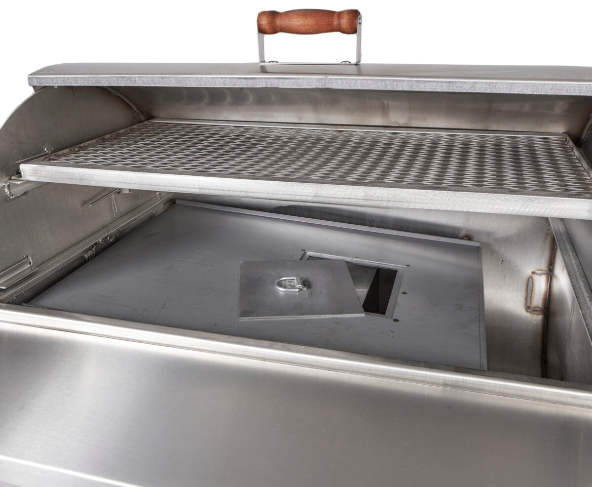 Pitts & Spitts Maverick 1250 Wood Pellet Grill - Stainless Steel