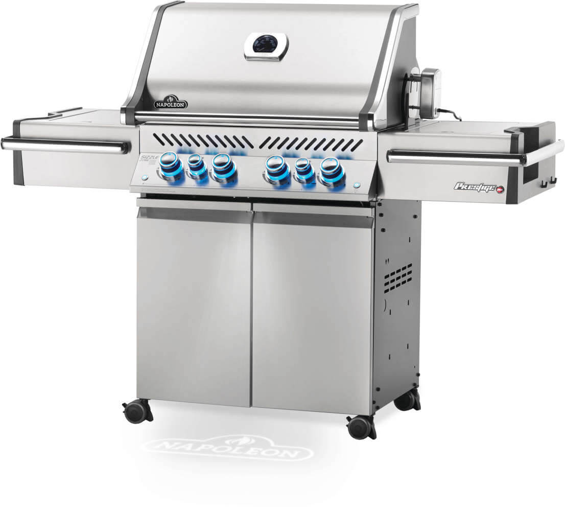 Prestige PRO™ 500 RSIB Natural Gas Grill with Infrared Side and Rear Burners