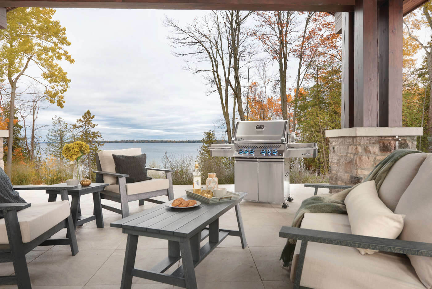 Prestige PRO™ 500 RSIB Natural Gas Grill with Infrared Side and Rear Burners