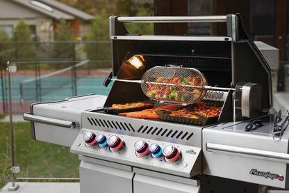 Prestige PRO™ 500 RSIB Natural Gas Grill with Infrared Side and Rear Burners