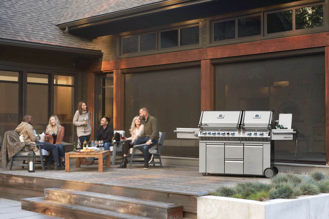 Prestige PRO™ 825 RSBI Propane Grill with Power Side Burner, Infrared Rear & Bottom Burners