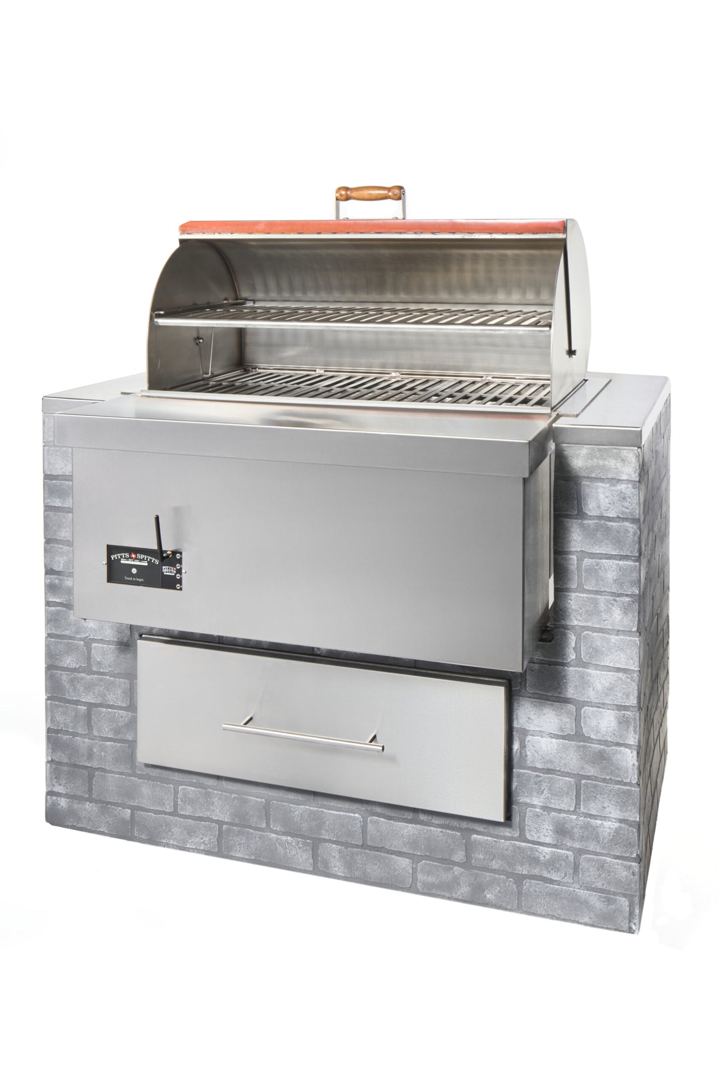 Pitts & Spitts 35" Built-in Wood Pellet Grill