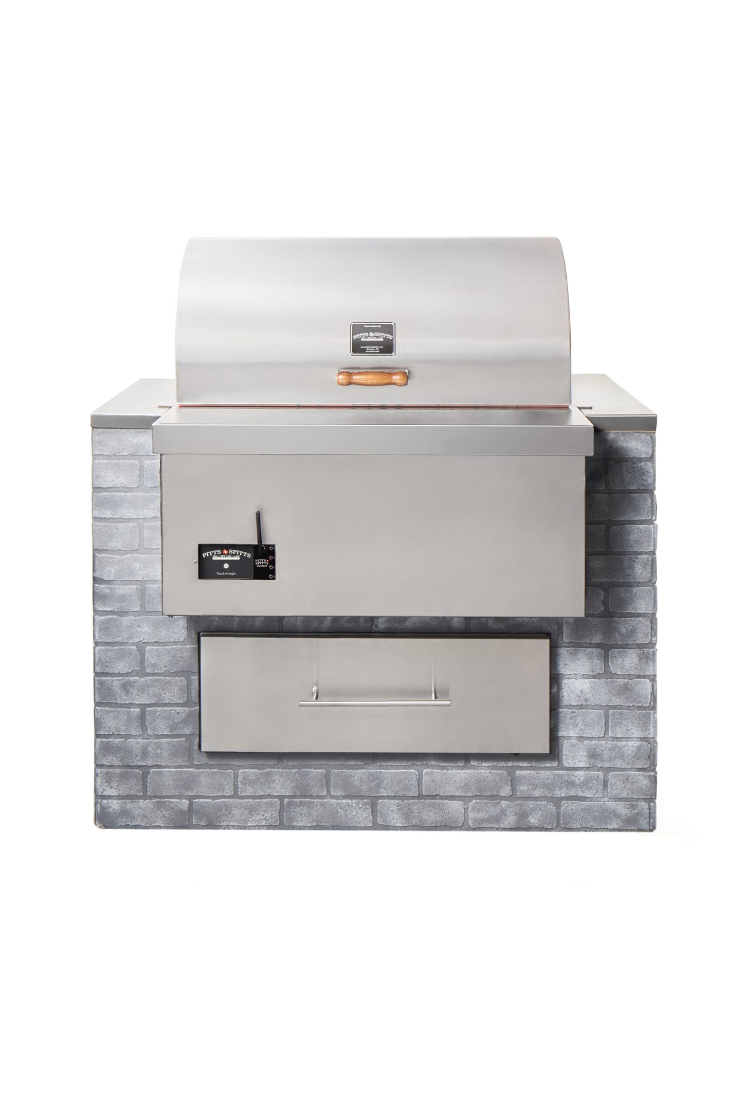 Pitts & Spitts 35" Built-in Wood Pellet Grill