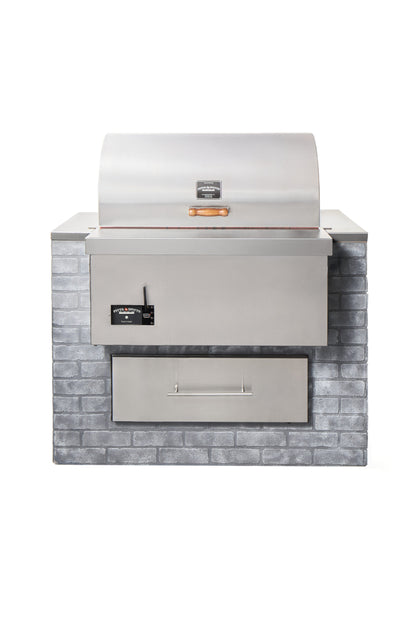 Pitts & Spitts 35" Built-in Wood Pellet Grill