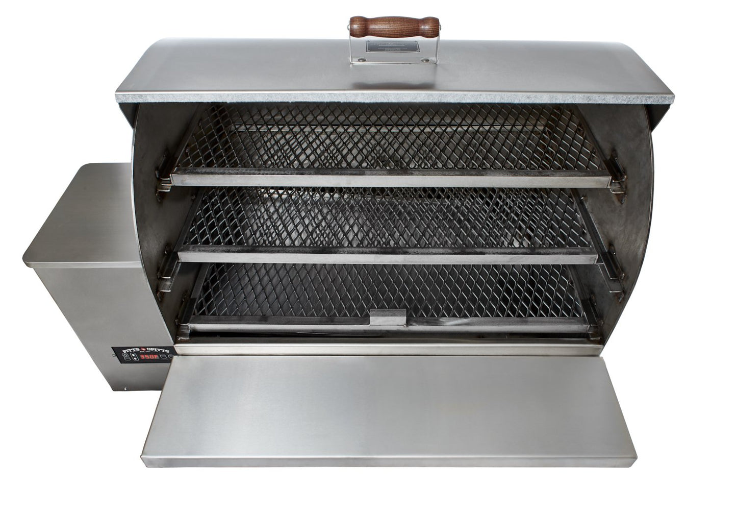Pitts & Spitts Maverick 2000 Wood Pellet Grill - Stainless Steel