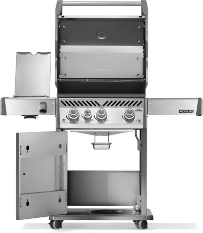 Rogue® PRO 425 SIB Natural Gas Grill with Infrared Side Burner Stainless Steel