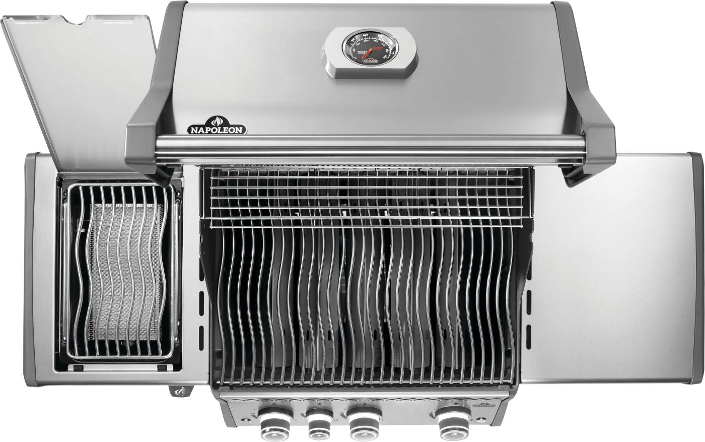 Rogue® PRO 425 SIB Natural Gas Grill with Infrared Side Burner Stainless Steel