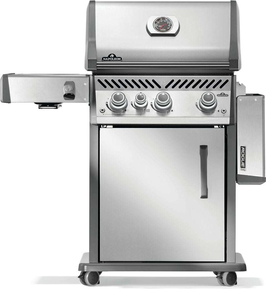 Rogue® PRO 425 SIB Natural Gas Grill with Infrared Side Burner Stainless Steel