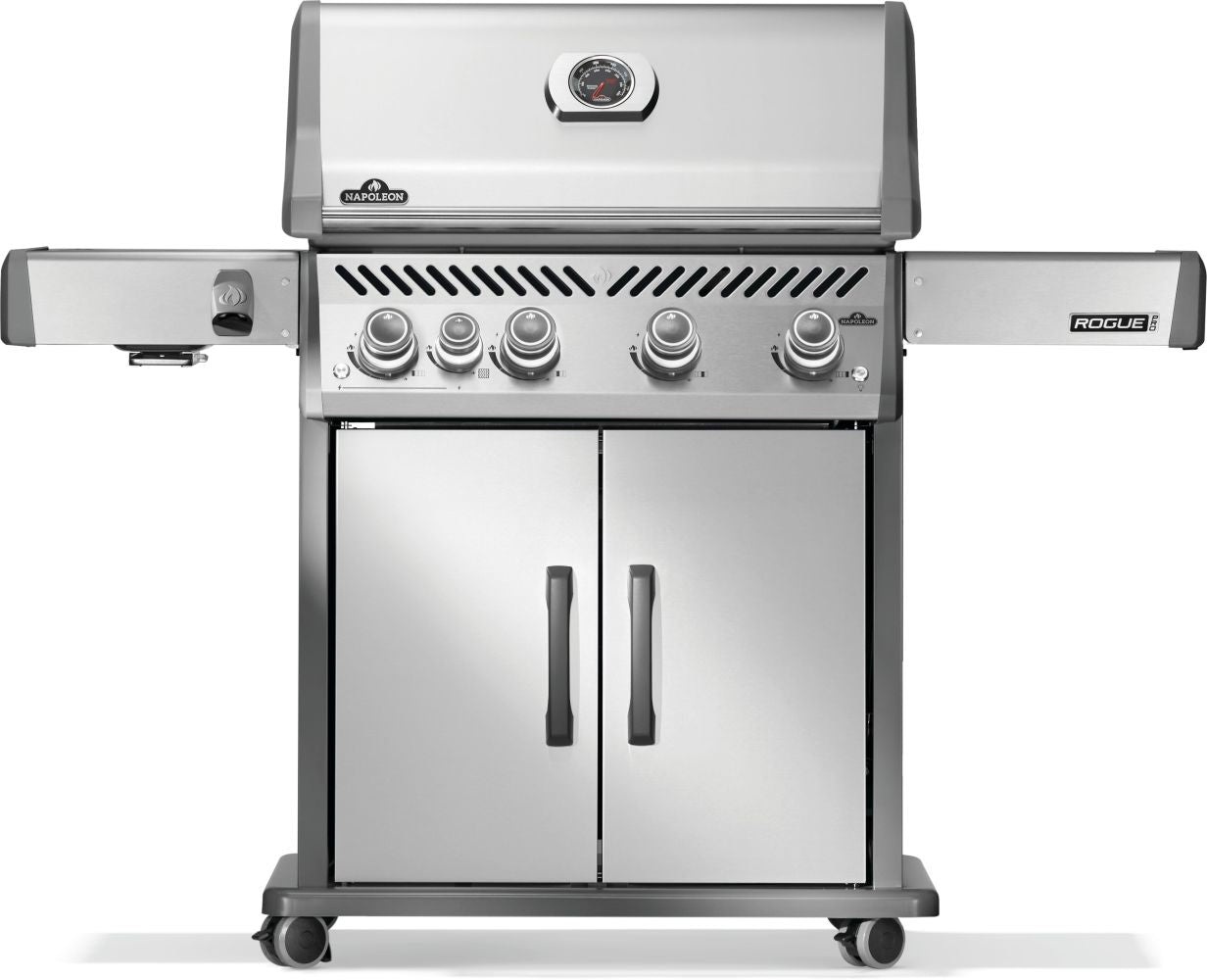 Rogue® PRO 525 SIB Propane Grill with Infrared Side Burner Stainless Steel