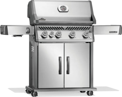 Rogue® PRO 525 SIB Propane Grill with Infrared Side Burner Stainless Steel