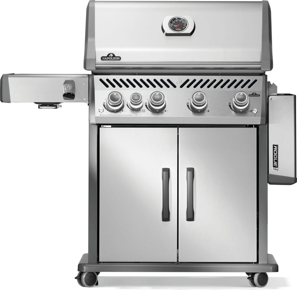 Rogue® PRO 525 SIB Propane Grill with Infrared Side Burner Stainless Steel