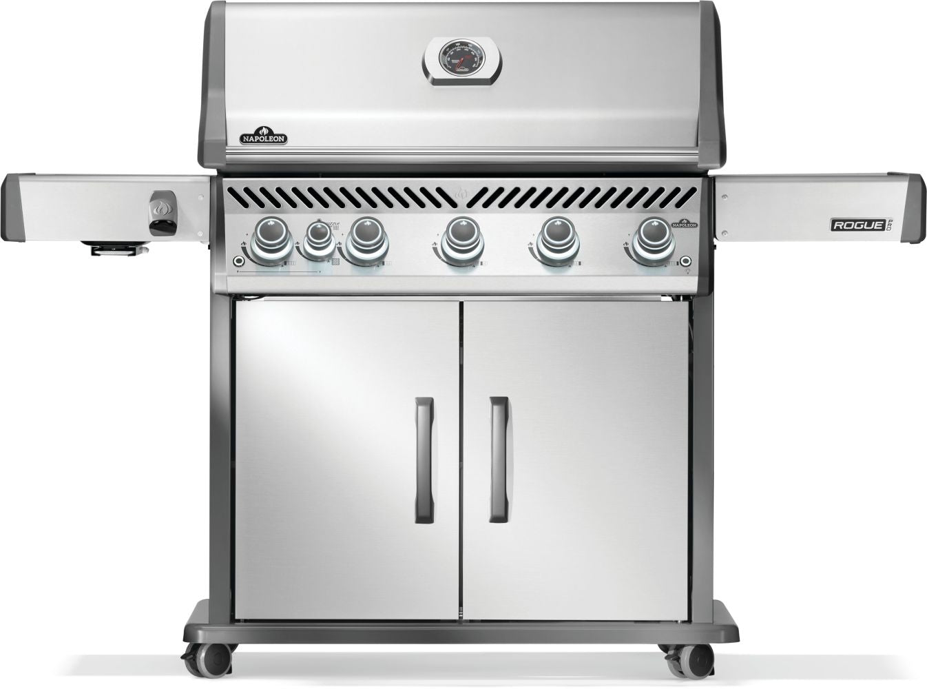 Rogue® PRO 625 SIB Propane Grill with Infrared Side Burner Stainless Steel