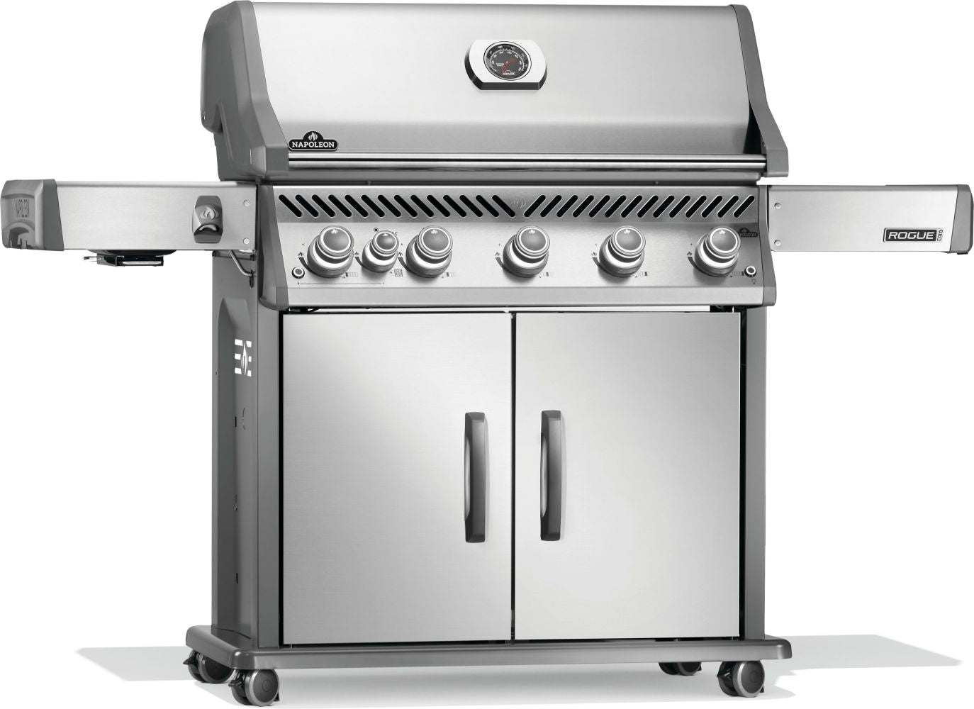 Rogue® PRO 625 SIB Propane Grill with Infrared Side Burner Stainless Steel