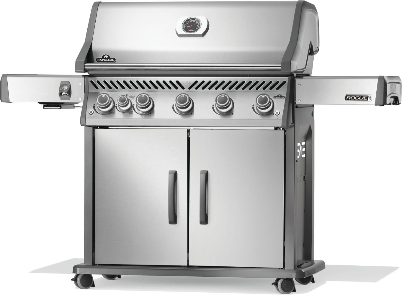 Rogue® PRO 625 SIB Propane Grill with Infrared Side Burner Stainless Steel