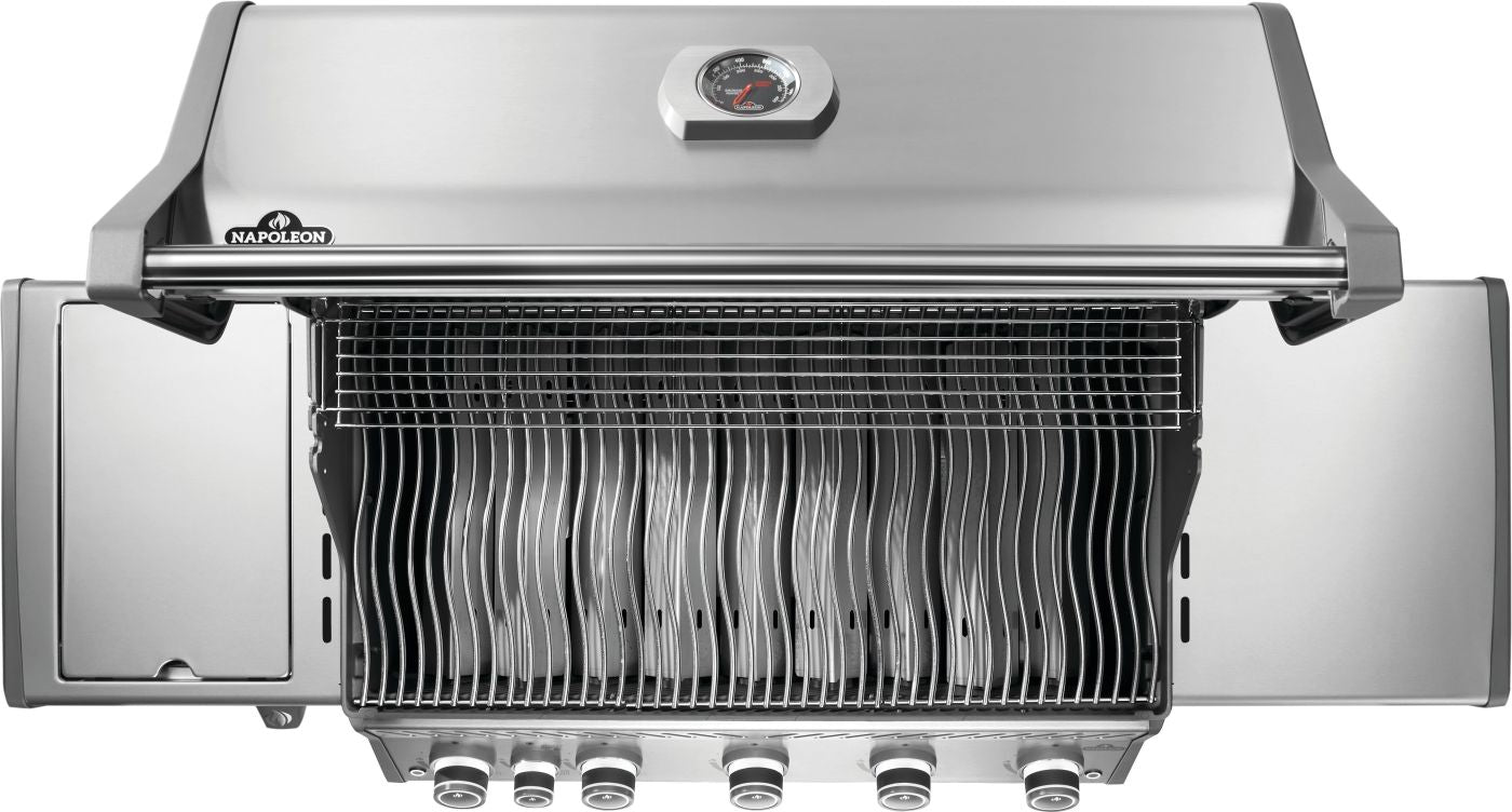 Rogue® PRO 625 SIB Propane Grill with Infrared Side Burner Stainless Steel