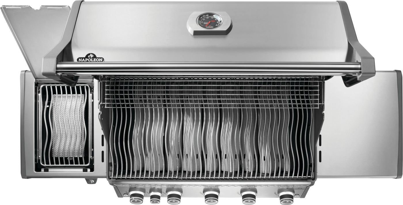 Rogue® PRO 625 SIB Propane Grill with Infrared Side Burner Stainless Steel