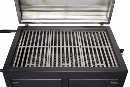 Pitts & Spitts 24 x 36 Adjustable Charcoal Grill (Flat Top)