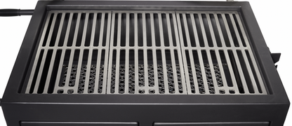 Pitts & Spitts Adjustable Charcoal Grill (Roll Top)