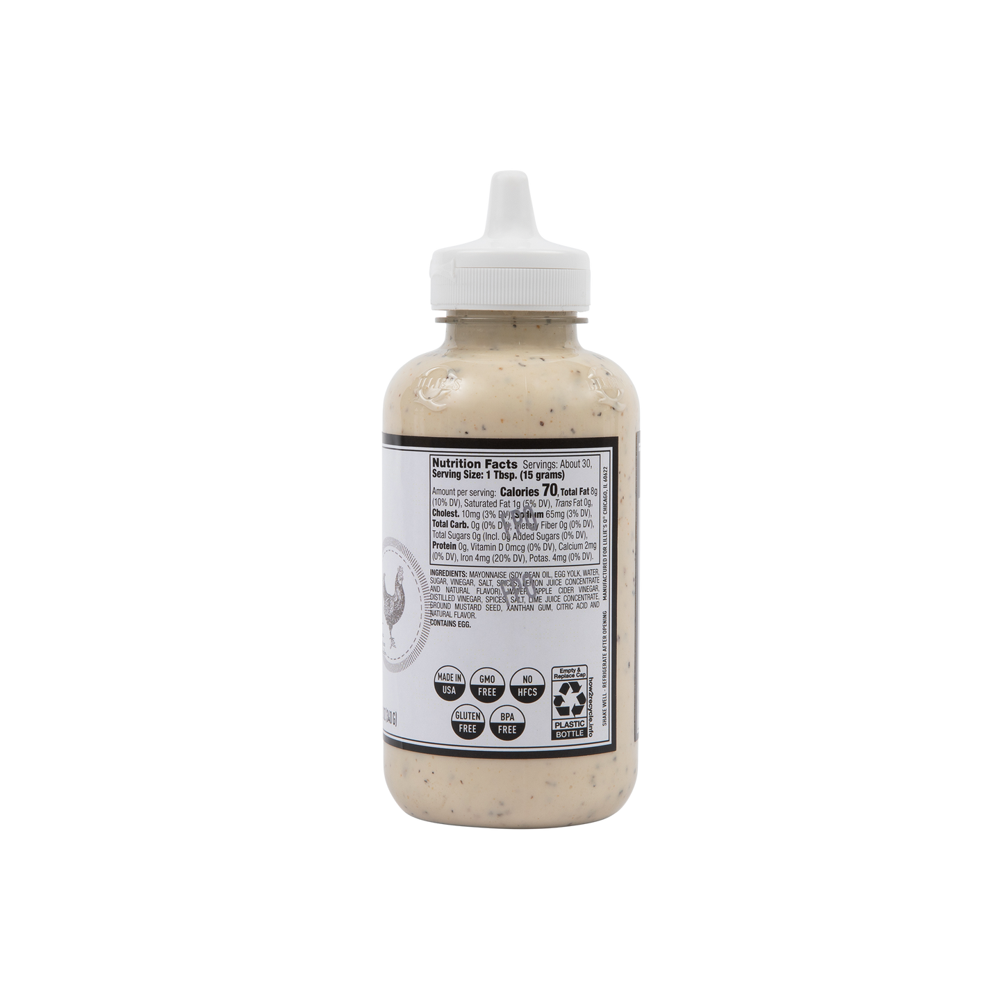 Lillie's Q White Wing Sauce Squeeze Bottle