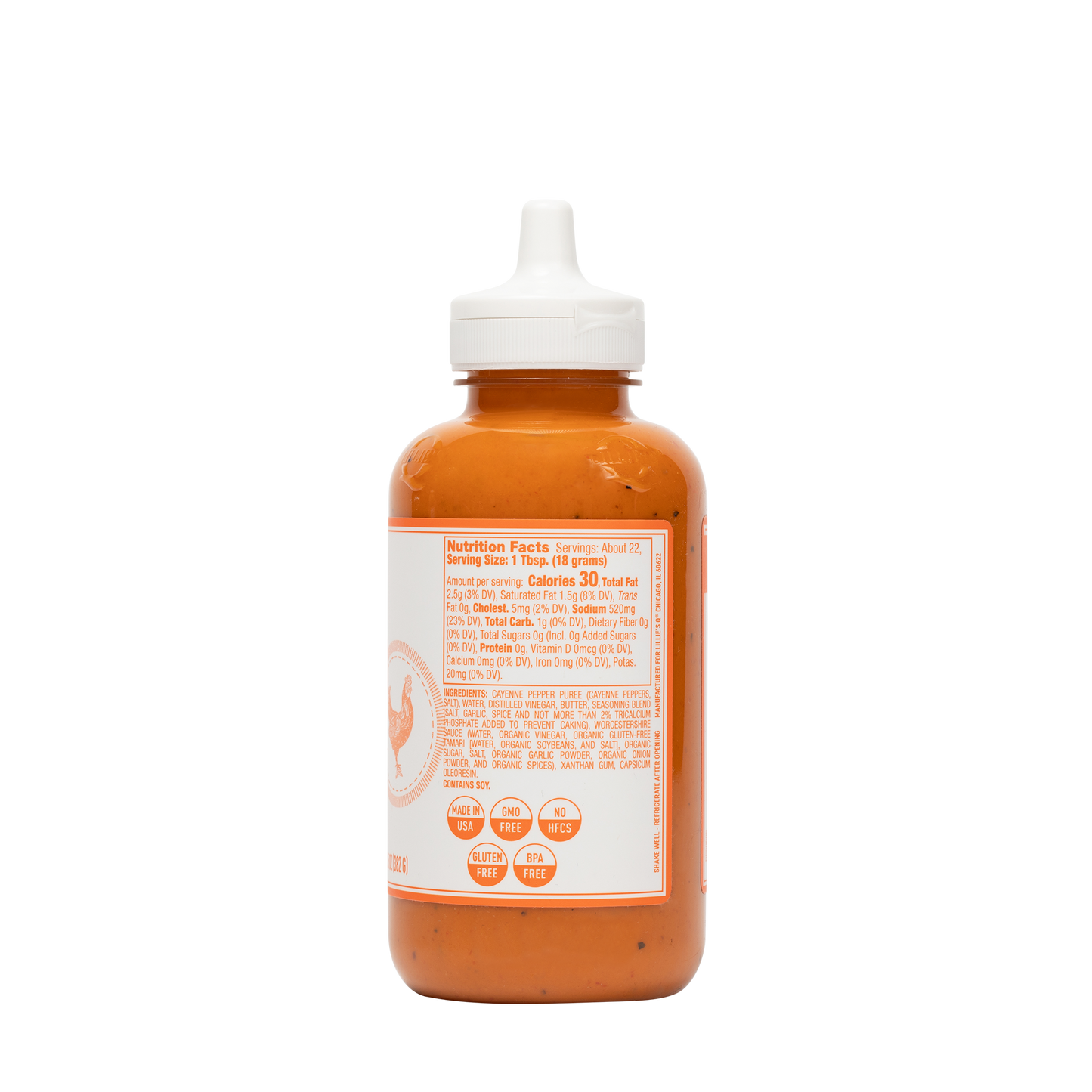 Lillie's Q Buffalo Wing Sauce Squeeze Bottle