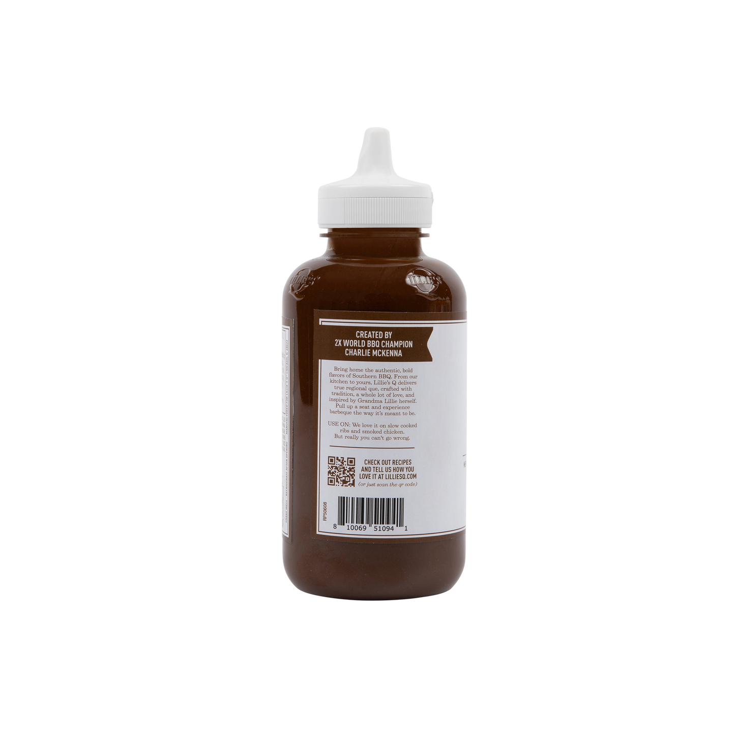 Lillie's Q Zero Sugar Smoky Barbeque Sauce Squeeze Bottle