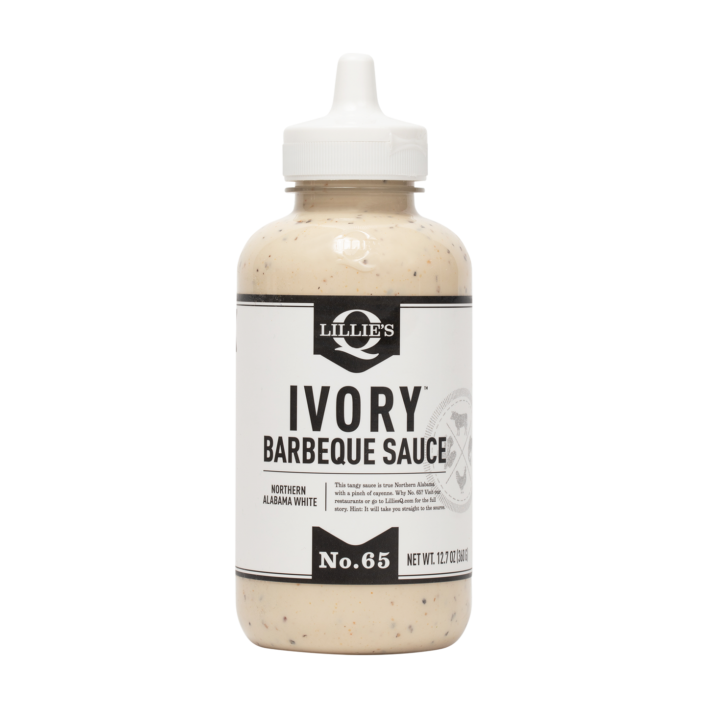 Lillie's Q Ivory Barbeque Sauce Squeeze Bottle