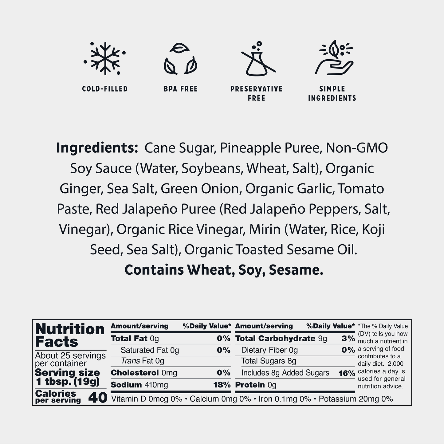Bachan's - Sweet Pineapple Japanese Barbecue Sauce, 16.5oz