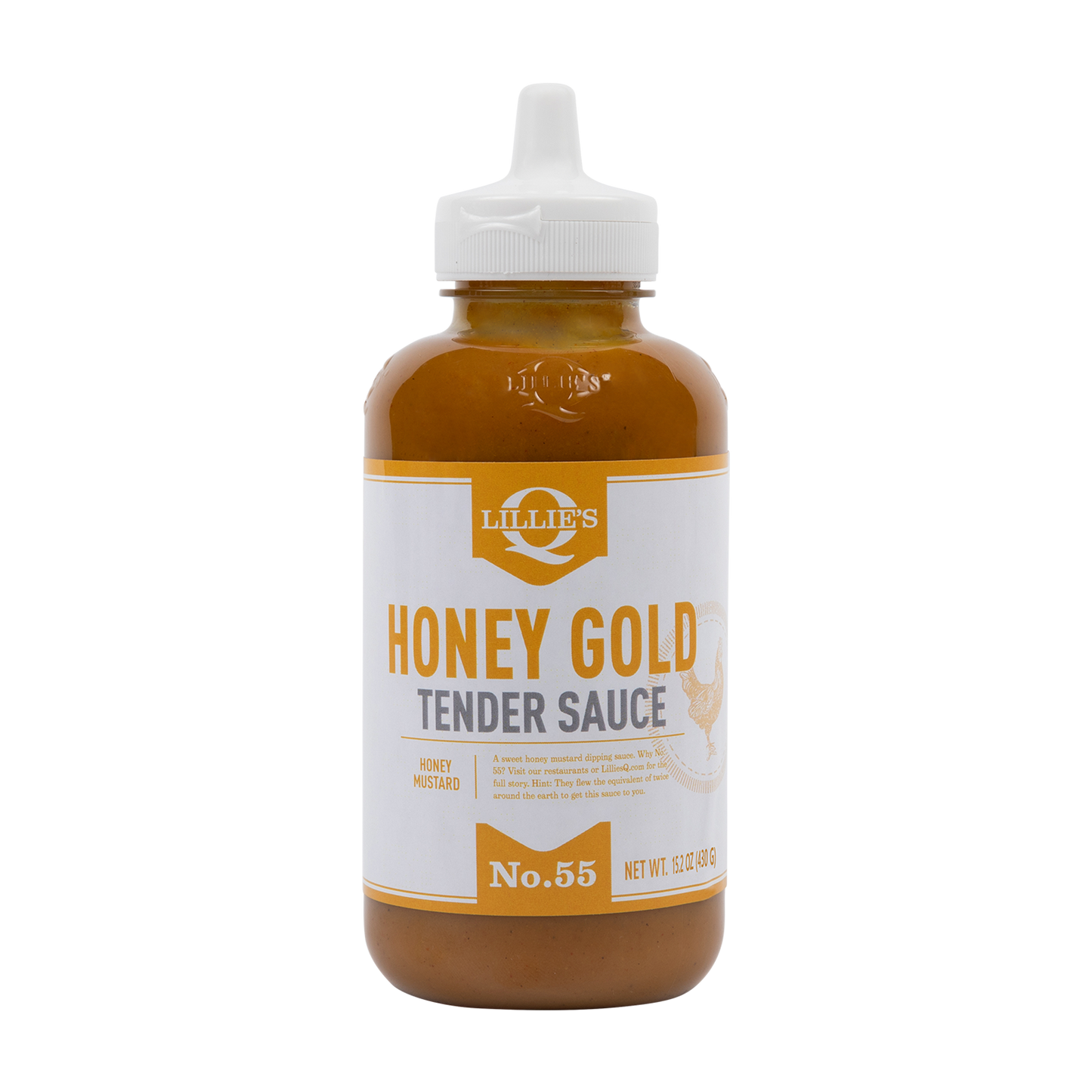 Lillie's Q Honey Gold Tender Sauce Squeeze Bottle