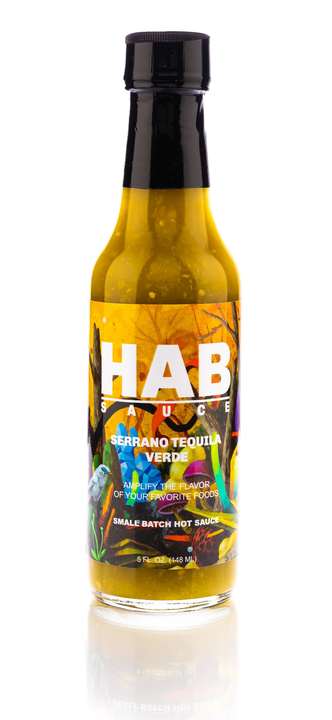HAB Sauce - Serrano Tequila Verde HAB Sauce Hot Sauce