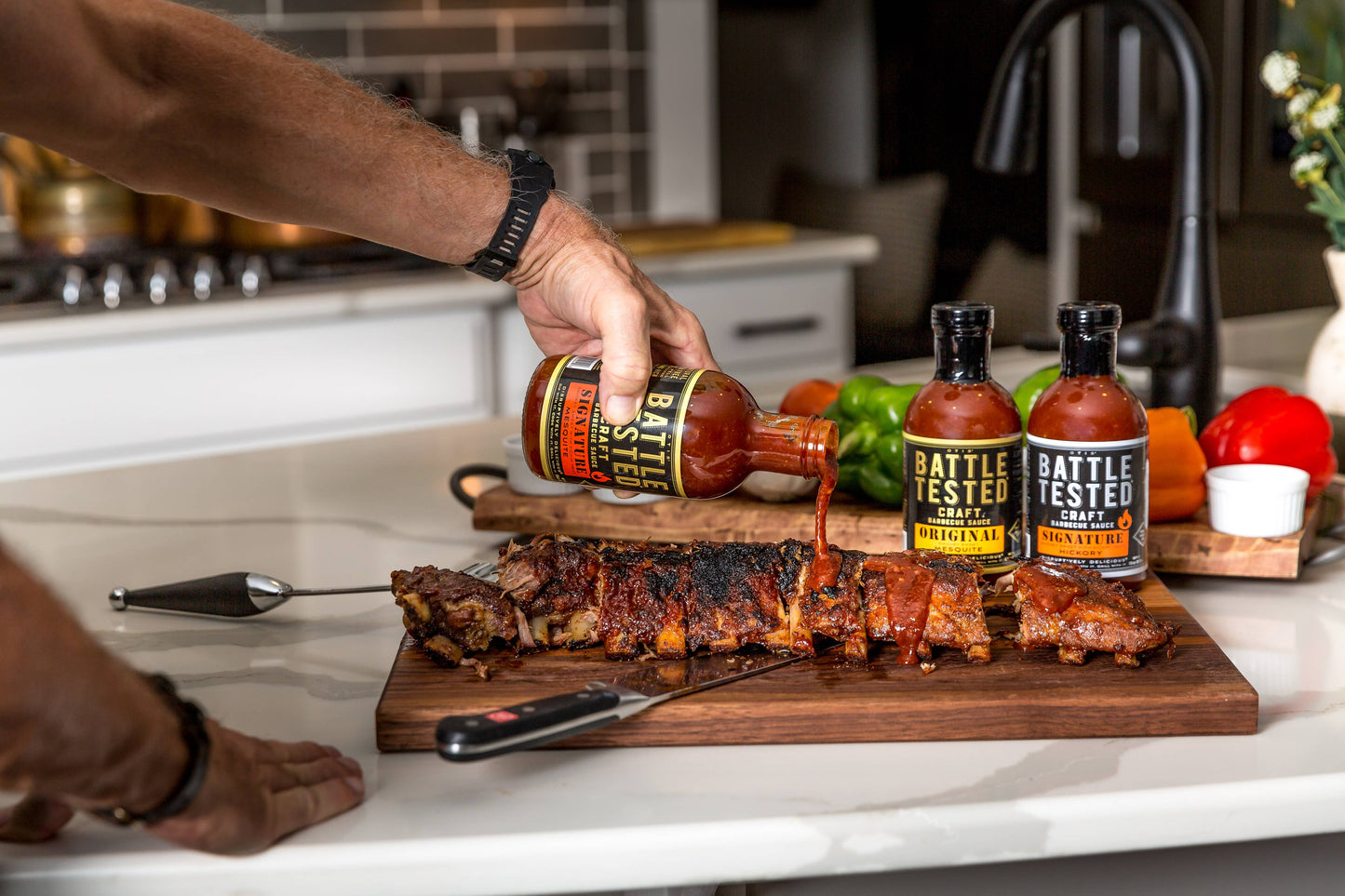 Battle Tested® - Battle Tested® Craft Barbecue Sauce - Original Mesquite