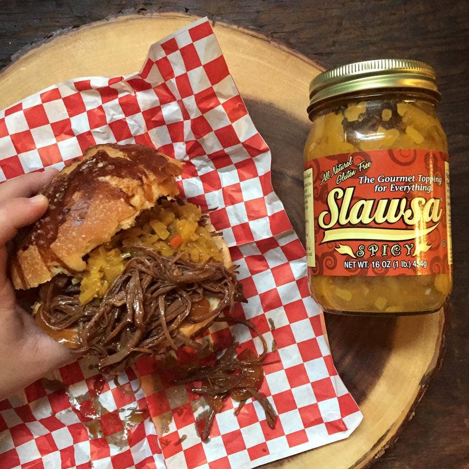 Slawsa - Slawsa Spicy Gourmet Relish, 17.8 oz