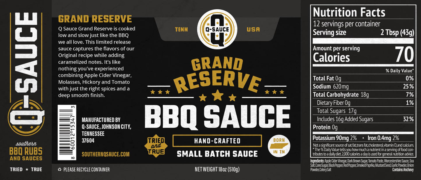 Q Sauce - Q Sauce - Grand Reserve
