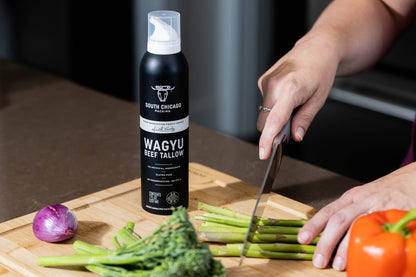 South Chicago Packing - Wagyu Beef Tallow Cooking Spray. 7oz Spray Bottle.