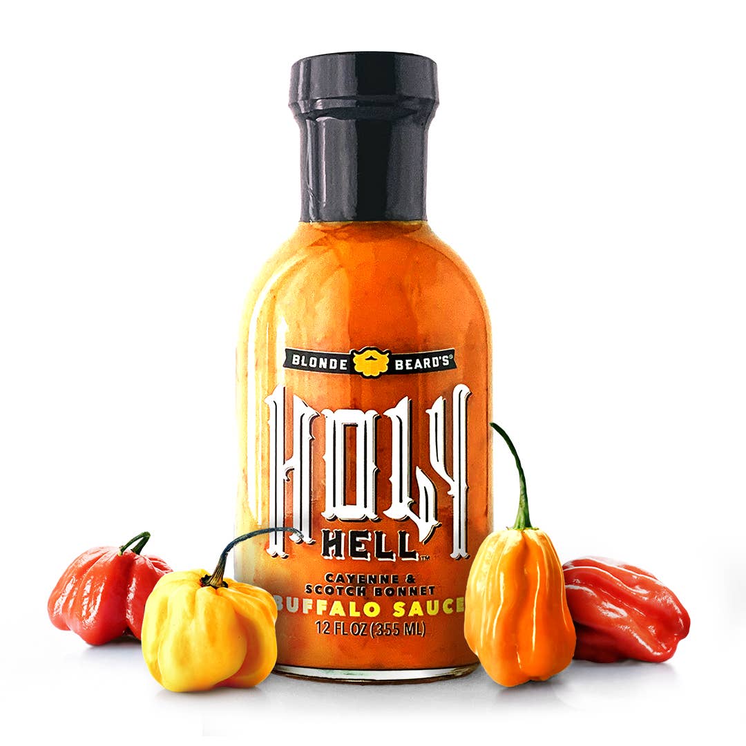Blonde Beard's - Holy Hell Buffalo Sauce 12oz