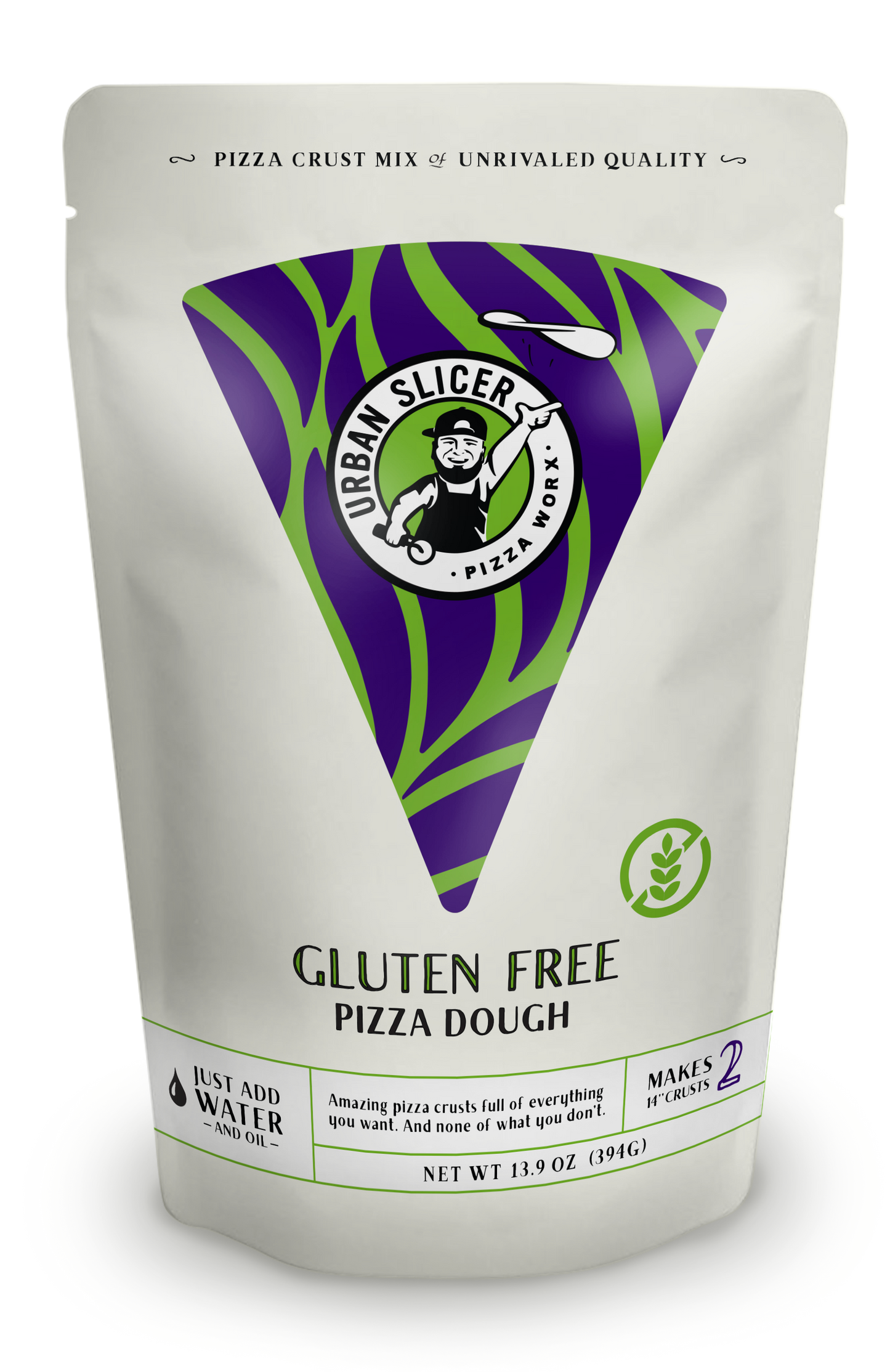 Urban Slicer Pizza Worx - Gluten Free Pizza Dough Mix