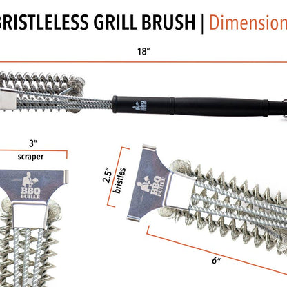BBQ Butler Bristle Free Brush