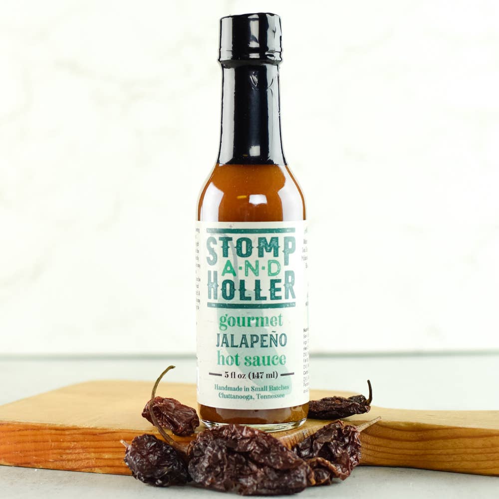 RogersMade - Stomp and Holler Gourmet Jalapeno Hot Sauce