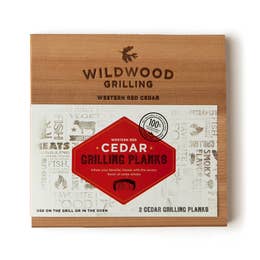 Grilling Planks - Cedar 7"X7" 2 Pack