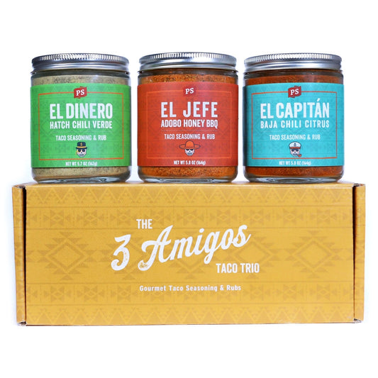 Three Amigos - Taco Seasoning & Rub Set