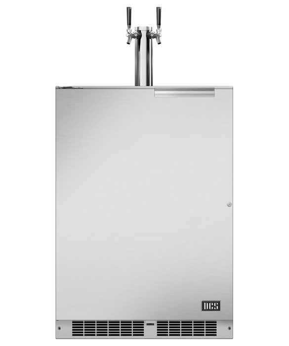 24" Keg/Beer Double Tap - Left Hinge 71516